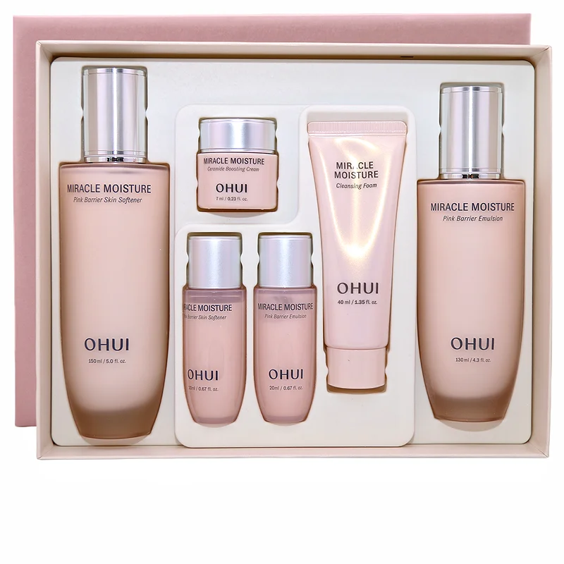 Skincare Korea - Ohui الوردي معجزة الترطيب مجموعة الحبر