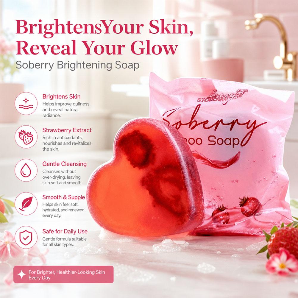 صابون استحمام برائحة الفراولة  - مراجعة Skincare Whitening وسعره