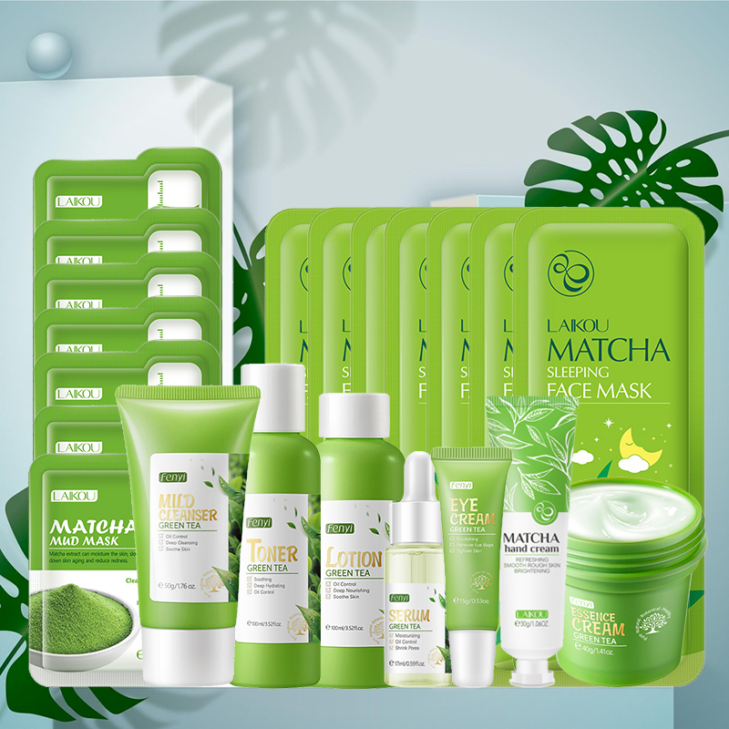 مجموعة العناية بالبشرة بالشاي  - مراجعة Skincare Korea وسعره