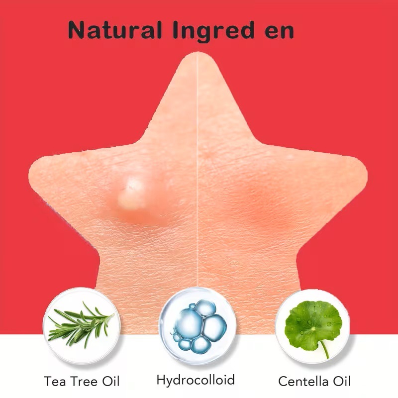 200/400 قطعة من لاصقات حب الشب - مراجعة Skincare Whitening وسعره
